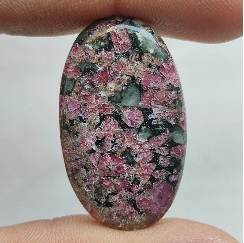 Natural Eudialyte Mix Shapes Cabochons – Emotional Healing Gemstones