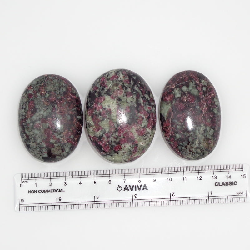 Natural Eudialyte Palm Stone – Emotional Healing Crystal