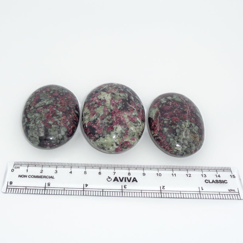 Natural Eudialyte Palm Stone – Emotional Healing Crystal